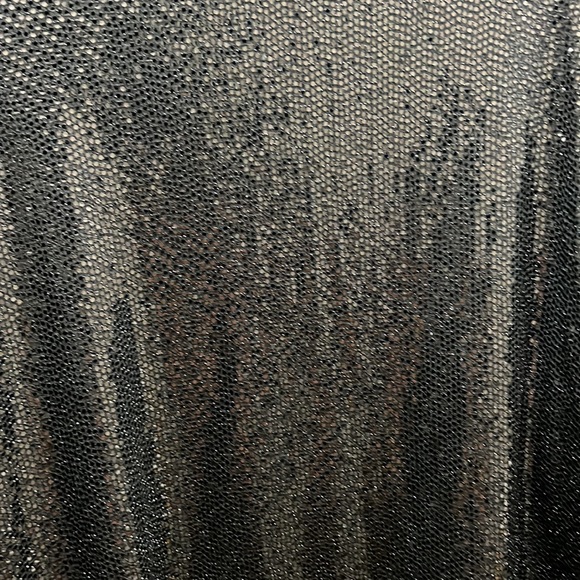 Caramela Black Sequin Fly Away Cardigan Size Large - Picture 6 of 12